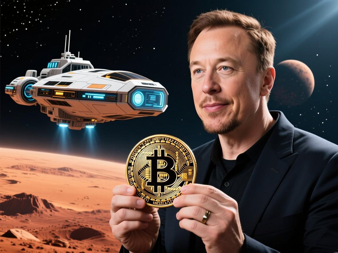 当星际飞船遇上狗狗币,马斯克的火星梦与加密货币的另类革命