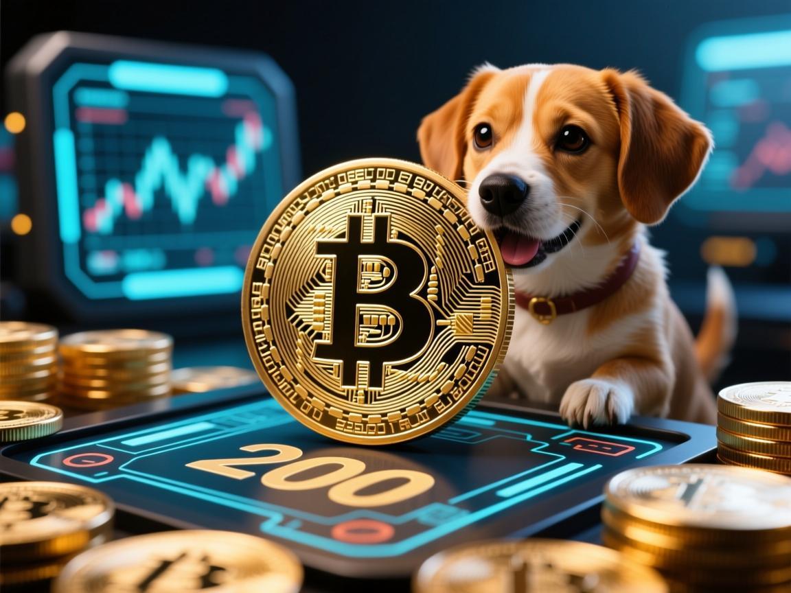 狗狗币买200块，一场关于热爱与风险的数字游戏