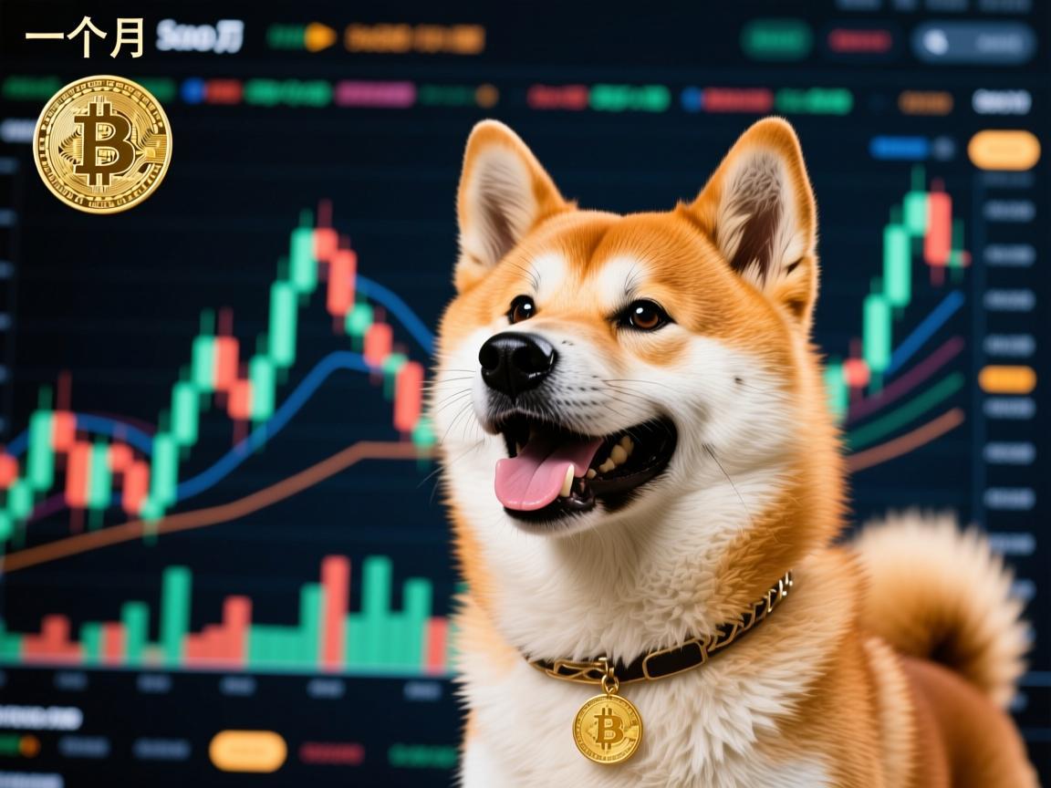 狗狗币一个月行情，波动中见韧性，社区驱动下的起伏之路