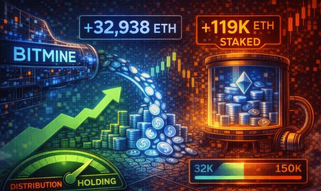 Bitmine 豪掷近 10 亿美元增持以太坊，机构布局 ETH 步入新阶段