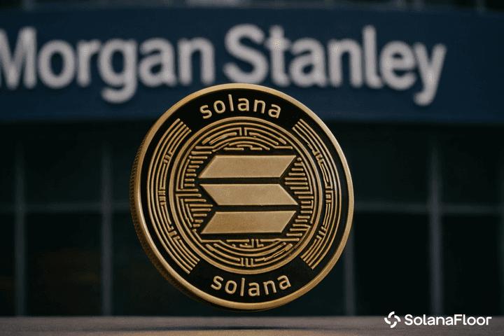 随着机构投资者对Solana的兴趣日益浓厚，摩根士丹利已提交规模达6.4万亿美元的Solana ETF申请。