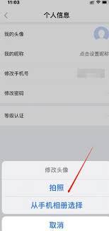 鄂汇办app如何更换头像
