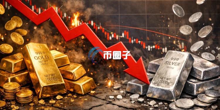 比特币插针8.1万美元 加密货币全网爆仓总金额16.8亿美元！黄金、白银二度下跌