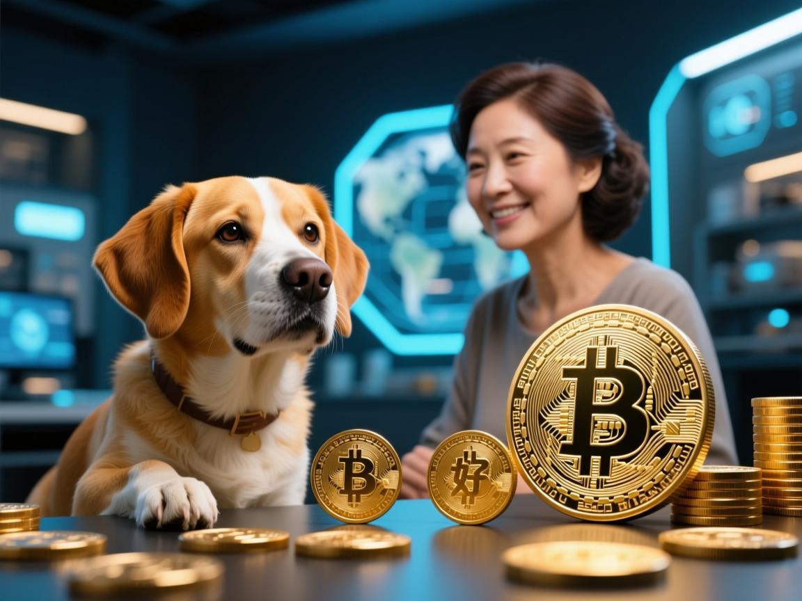 睿狗狗币的好妈妈