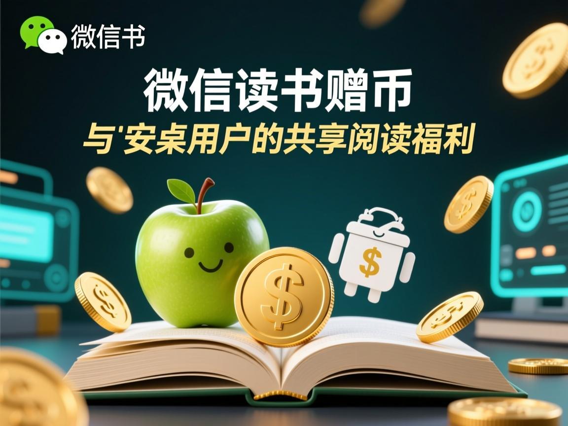 微信读书赠币，苹果与安卓用户的共享阅读福利