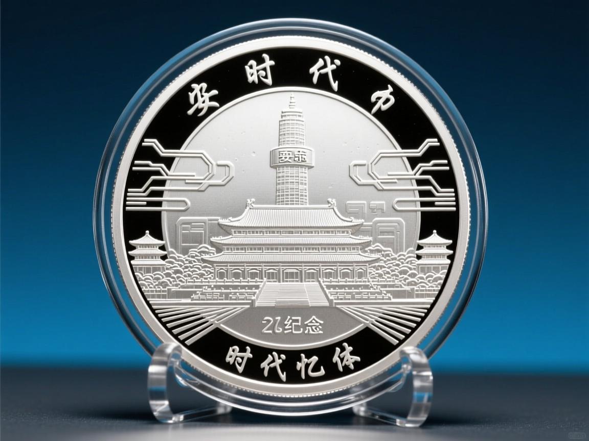 雄安纪念币银盘，镌刻时代记忆的艺术载体
