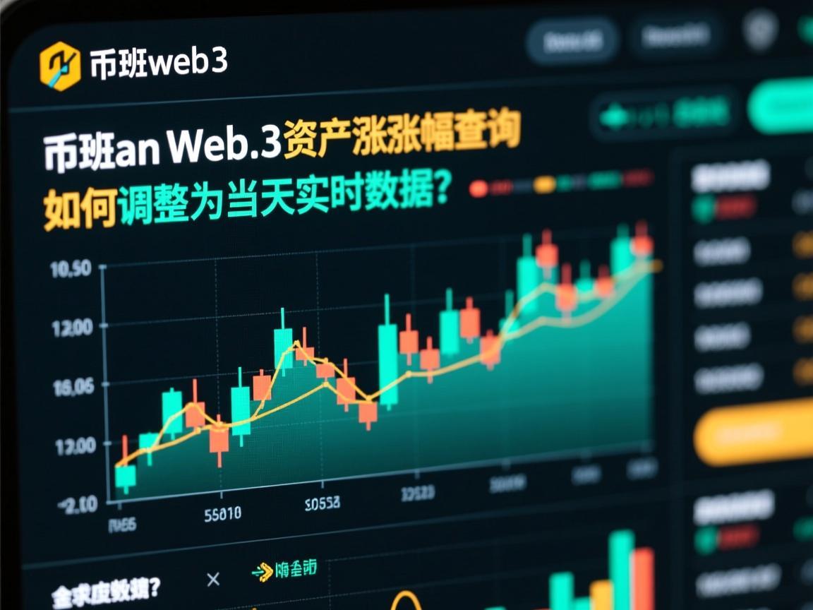 币安Web3资产涨跌幅查询如何调整为当天实时数据