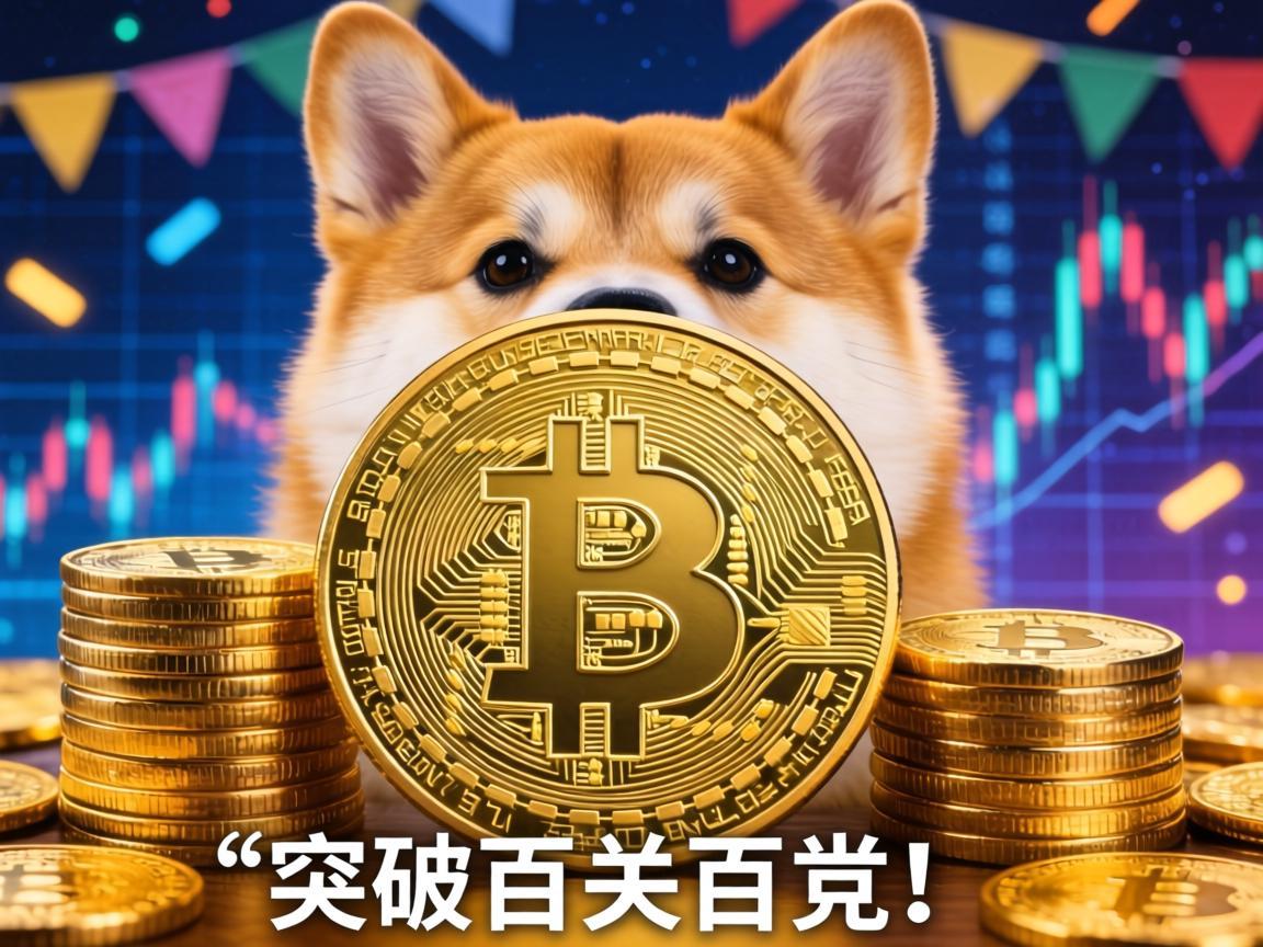 狗狗币突破百美元大关，一场数字资产的狂欢盛宴