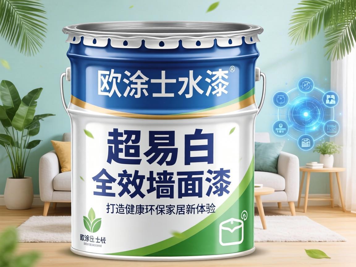 欧涂仕水漆超易白全效墙面漆，打造健康环保家居新体验