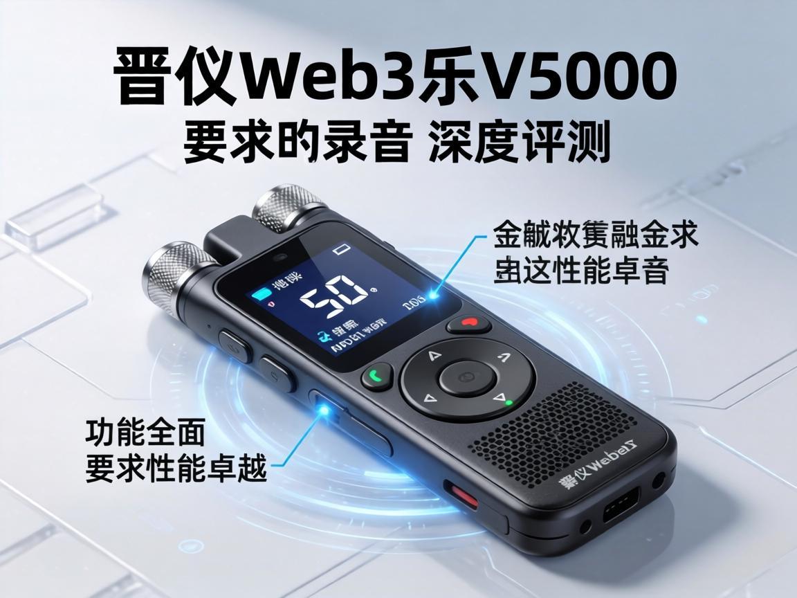 欧义Web3乐V5000录音笔深度评测，功能全面，性能卓越