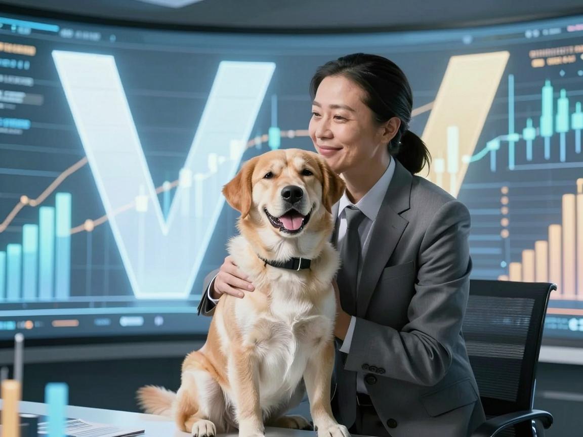V神力挺狗狗币，数字资产的新宠儿