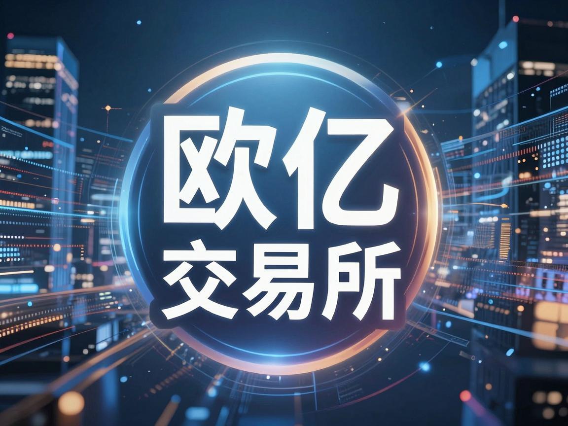 欧亿交易所图标,数字金融的视觉象征