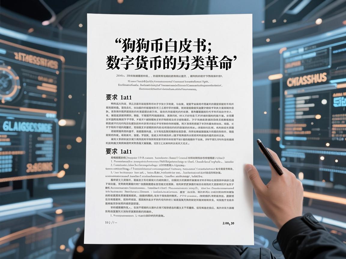 狗狗币白皮书,数字货币的另类革命