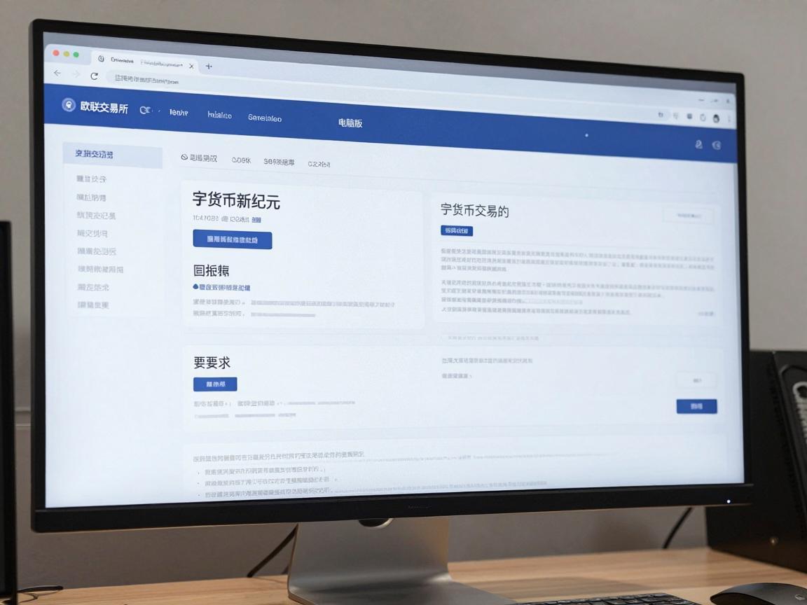 欧联交易所电脑版，数字货币交易的新纪元