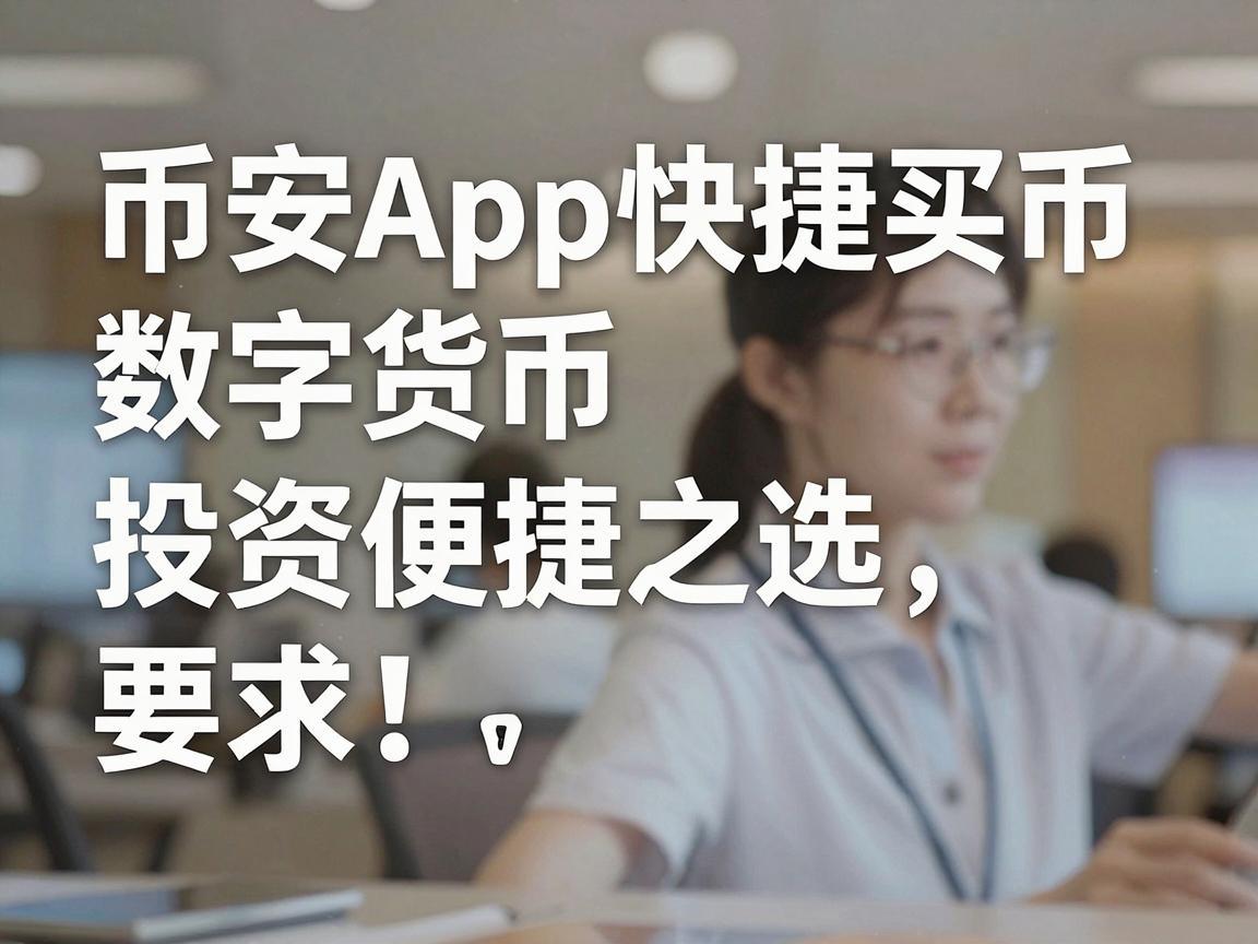 币安App快捷买币,数字货币投资的便捷之选