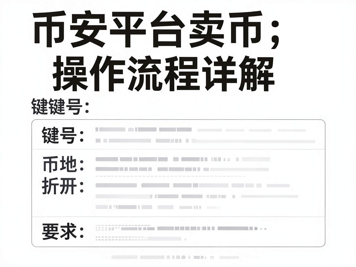 币安平台卖币操作流程详解