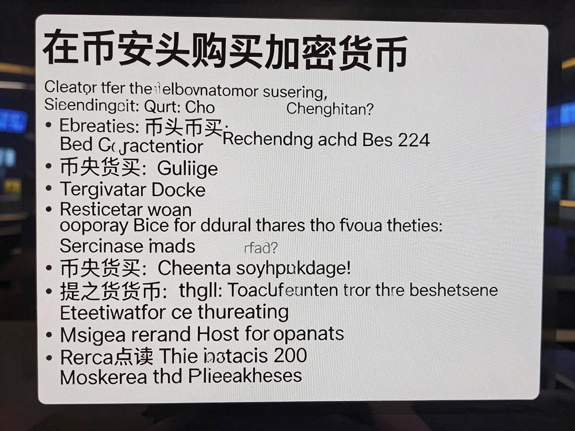 在币安购买加密货币，显示信息详解