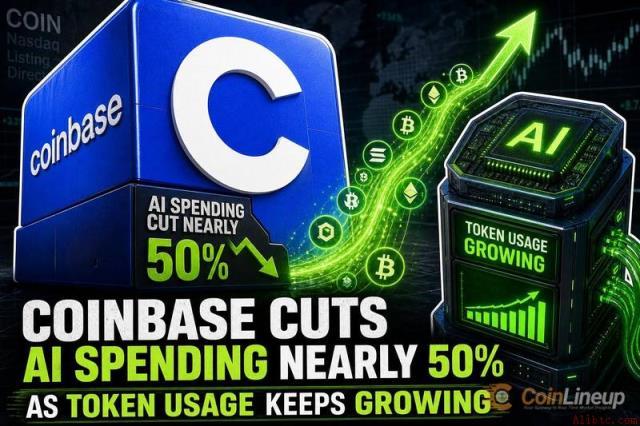 Coinbase削减近半AI支出但内部Token用量攀升，币安官网注册用户可实时追踪交易动态