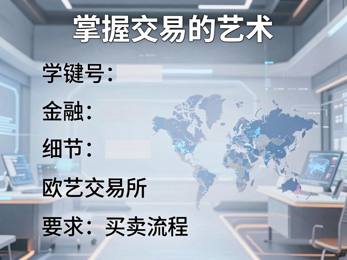 掌握交易的艺术，欧艺交易所的买卖流程