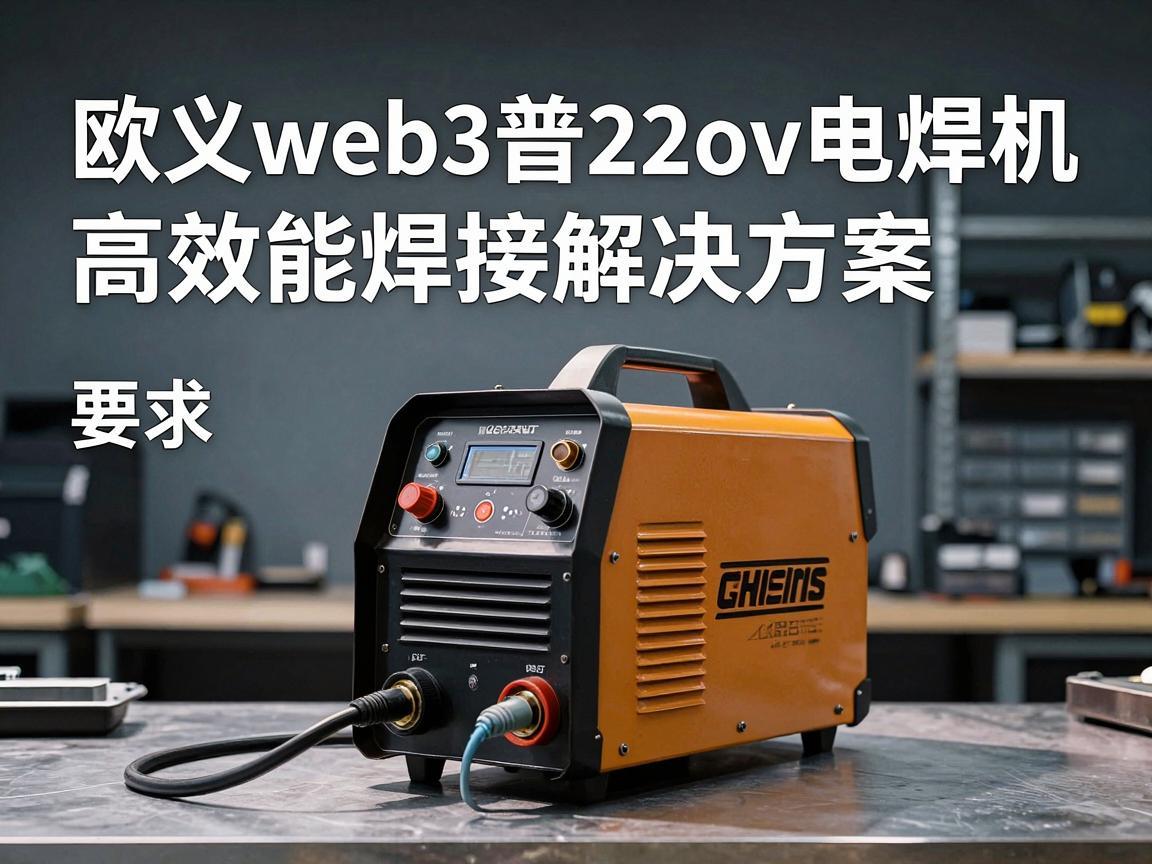 欧义web3普22ov电焊机，高效能焊接解决方案