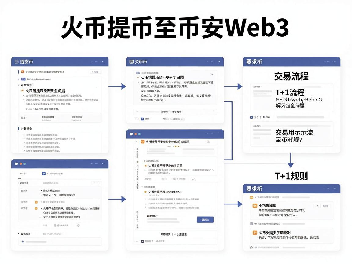 火币提币至币安Web3，交易流程与T+1规则解析