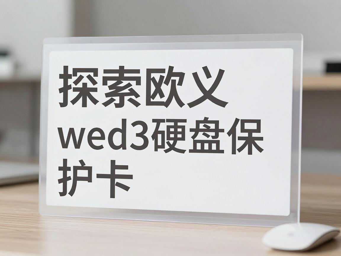 探索欧义web3硬盘保护卡，数字世界的守护神