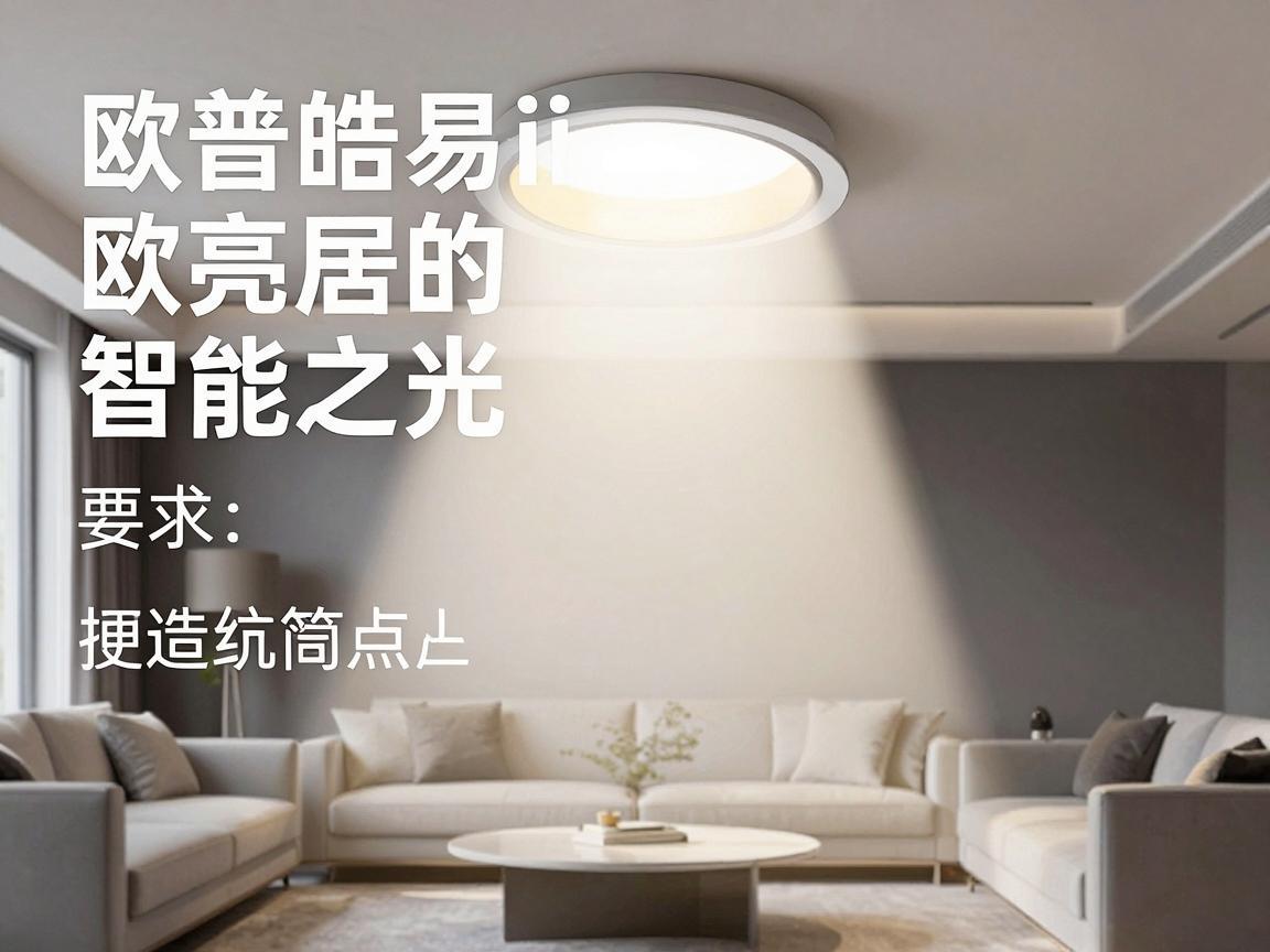 欧普皓易ii筒灯，照亮现代家居的智能之光