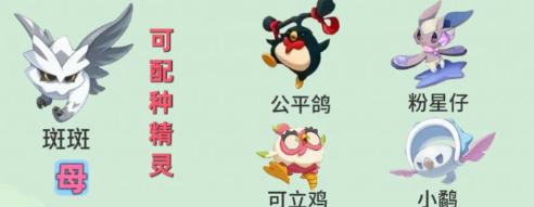 洛克王国世界s3斑斑配种公式