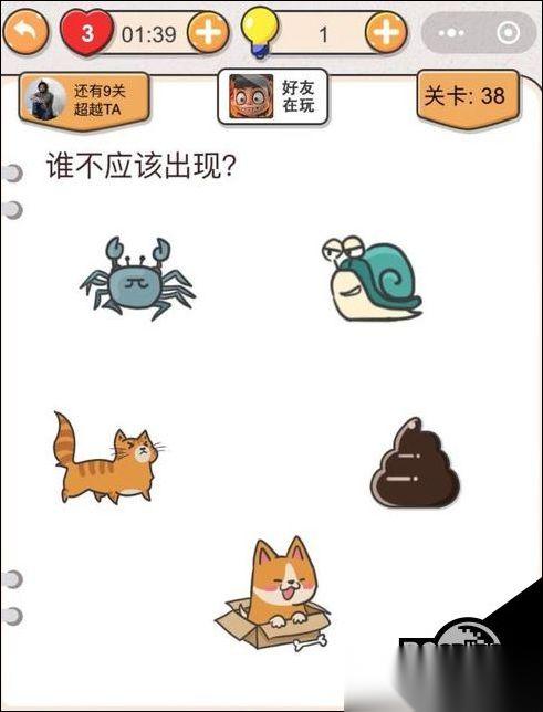 我不是猪头第87关怎么过
