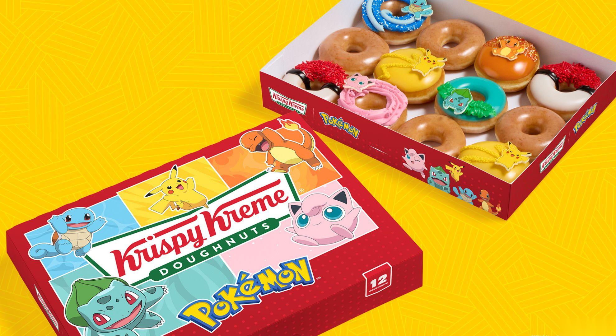 Krispy Kreme 将推出 6 款全新 宝可梦传说 阿尔宙斯 主题甜甜圈